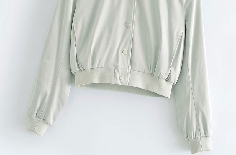 Jaqueta Bomber Cropped - Elysium Lux